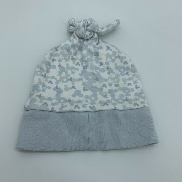 Mickey Mouse Baby Hat Disney World Blue Top Knot - Picture 3 of 4